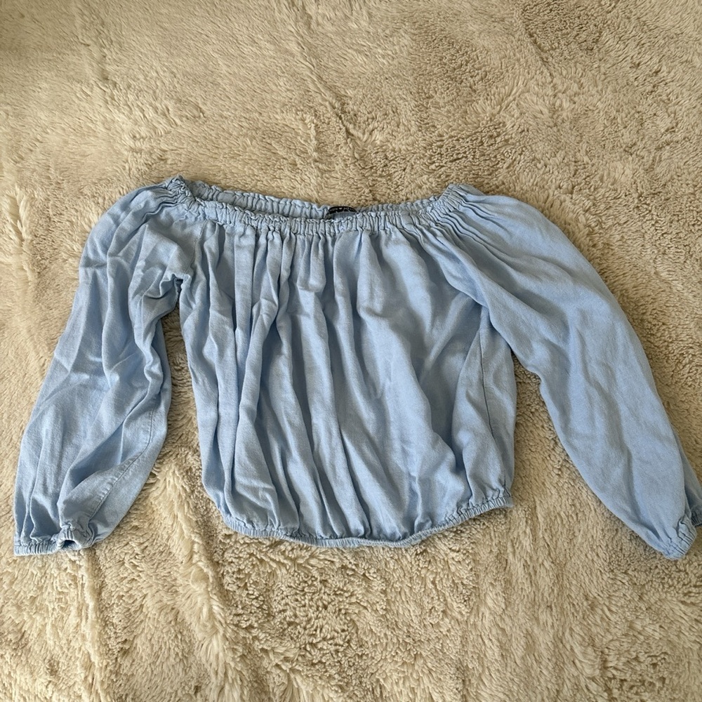 brandy melville off the shoulder top